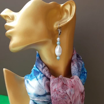 Shell Pearl kagylófüli hordó alakú, 5,5 cm