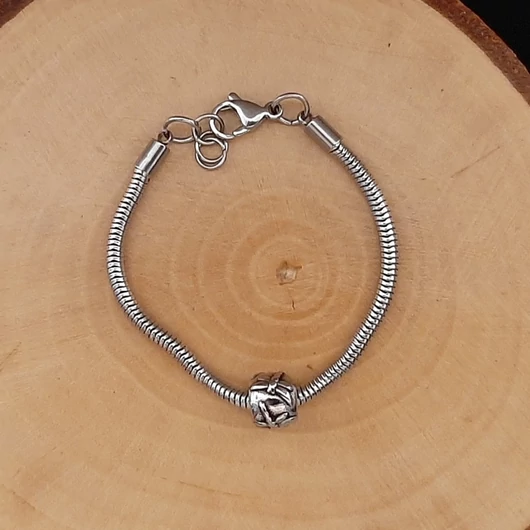 "Szitakötők tánca" Pandora stílusú karkötő 13-14 cm csuklóra