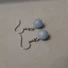Kép 1/2 - Angelit 10mm fülbevaló nemesacél akasztós alappal