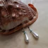 Kép 3/3 - Shell Pearl kagylófüli csepp alakú, 6 cm