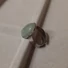 Kép 2/3 - Aventurin ásványgyűrű 13*18 mm, állítható nemesacél alappal