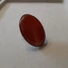 Kép 2/4 - Karneolachát gyűrű 30*40 mm