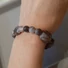 Kép 4/4 - "Határtalan nyugalom" valódi Botswana Achát ásványkarkötő 