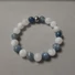Kép 2/3 - "Spirituális Ébredés" Kianit-Holdkő féldrágakő karkötő 13,5 cm