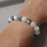 Kép 1/3 - "Spirituális Ébredés" Kianit-Holdkő féldrágakő karkötő 13,5 cm