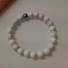 Kép 1/3 - Magnezit ásványkarkötő 14,5 cm