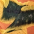 Kép 3/3 - Kétoldalas nuno nemez sál, 150*36 cm 100% hernyóselyemből és 100% finom gyapjúból. Elegáns, egyedi darab.